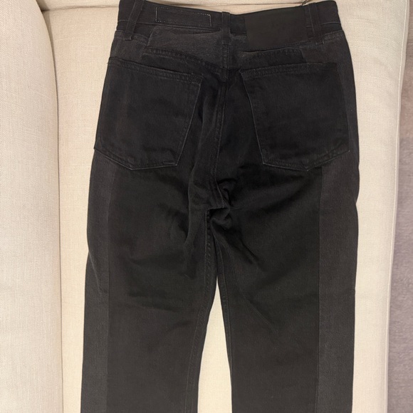 rag & bone Women's Gray Straight Leg Jeans - Picture 4 of 9